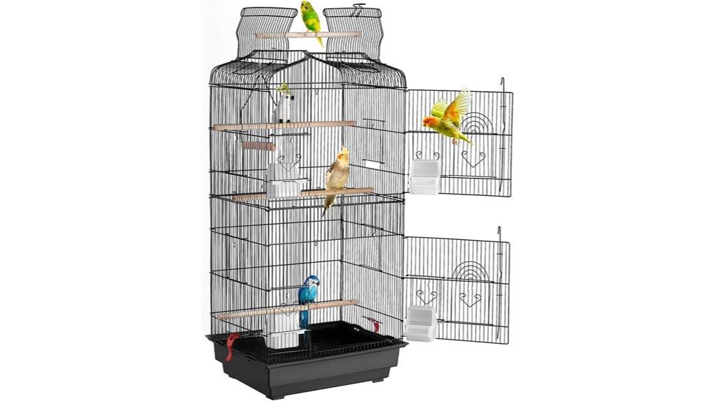 large open bird cage