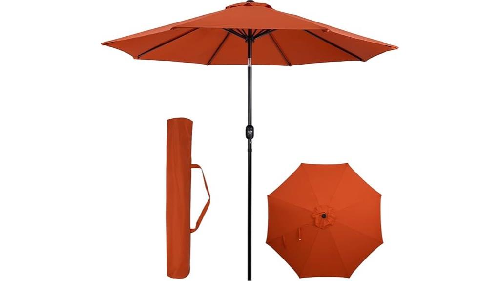 large outdoor patio umbrella
