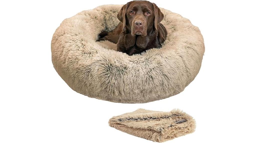 large sheri donut bed