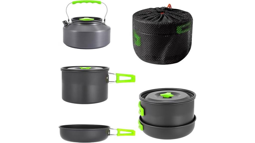 lightweight collapsible non stick