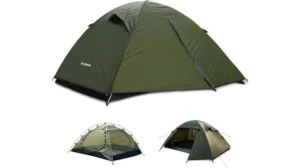 lightweight family camping tent