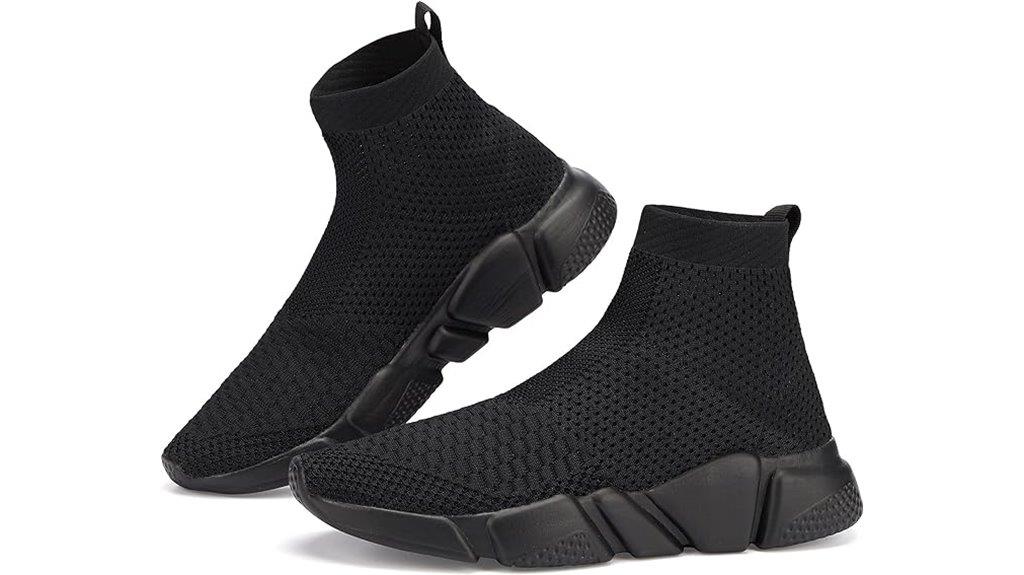 lightweight high top sneakers