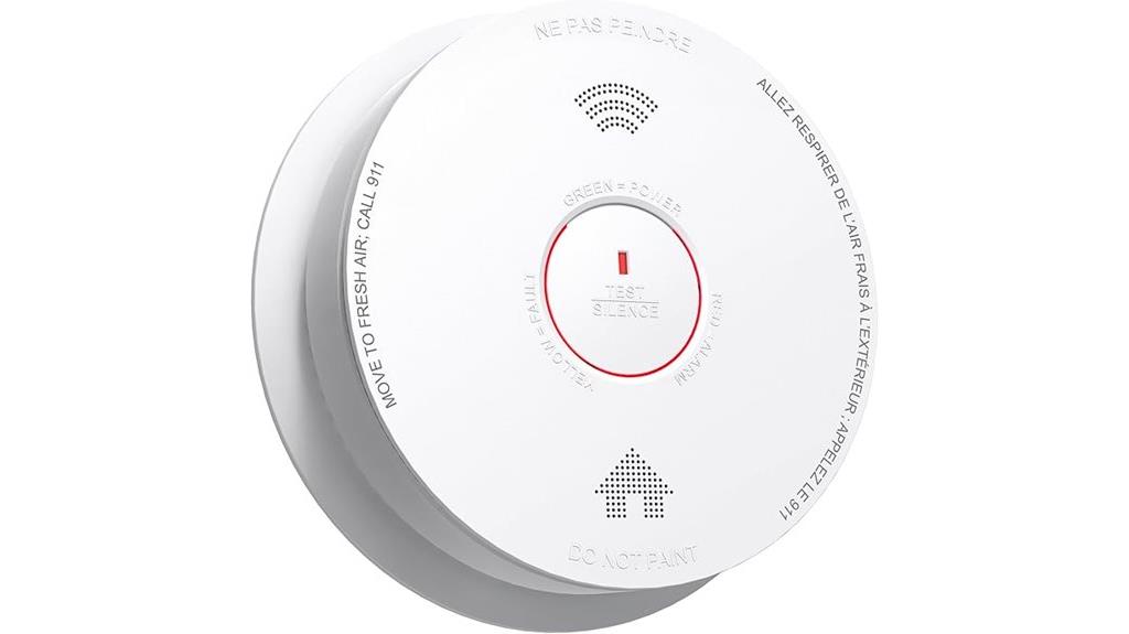 long lasting voice smoke detector