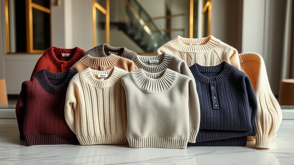 luxury cashmere sweater collection