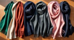 luxury cashmere winter scarves