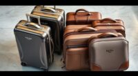 luxury durable travel luggage
