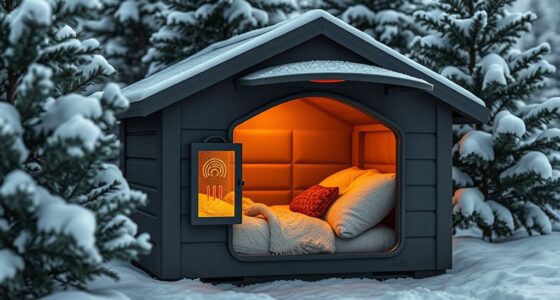 luxury heated outdoor pet shelters