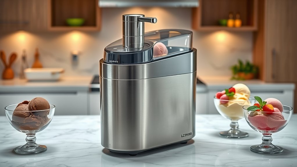 luxury home ice cream makers