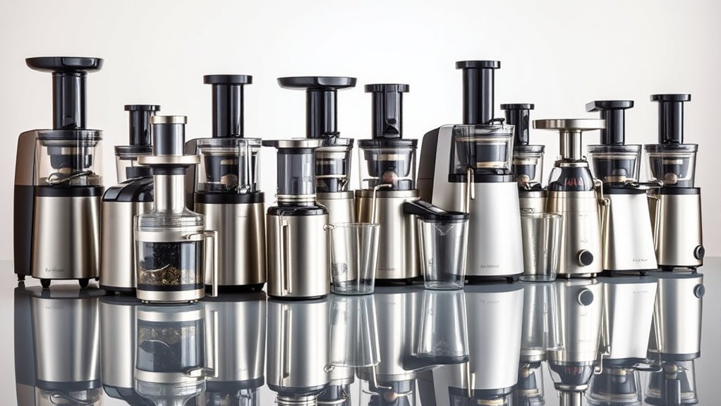 luxury juicer machine list