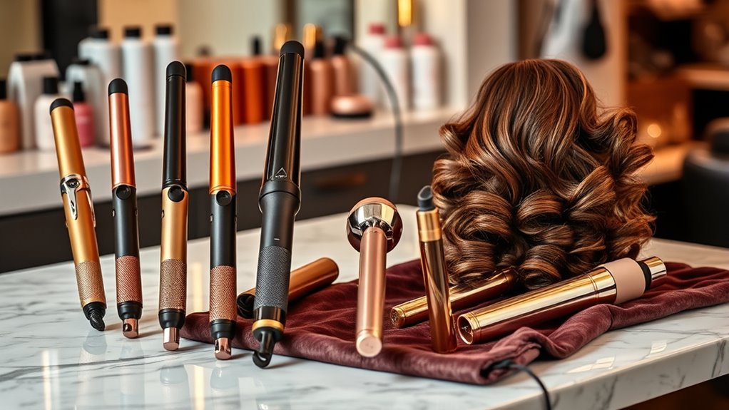 luxury professional curling tools