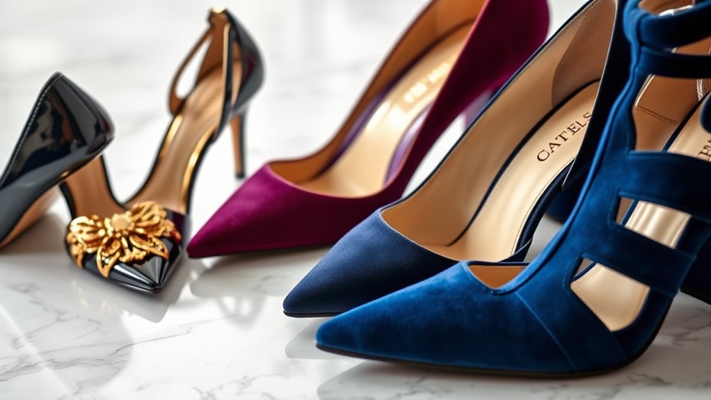 luxury women s shoe selection