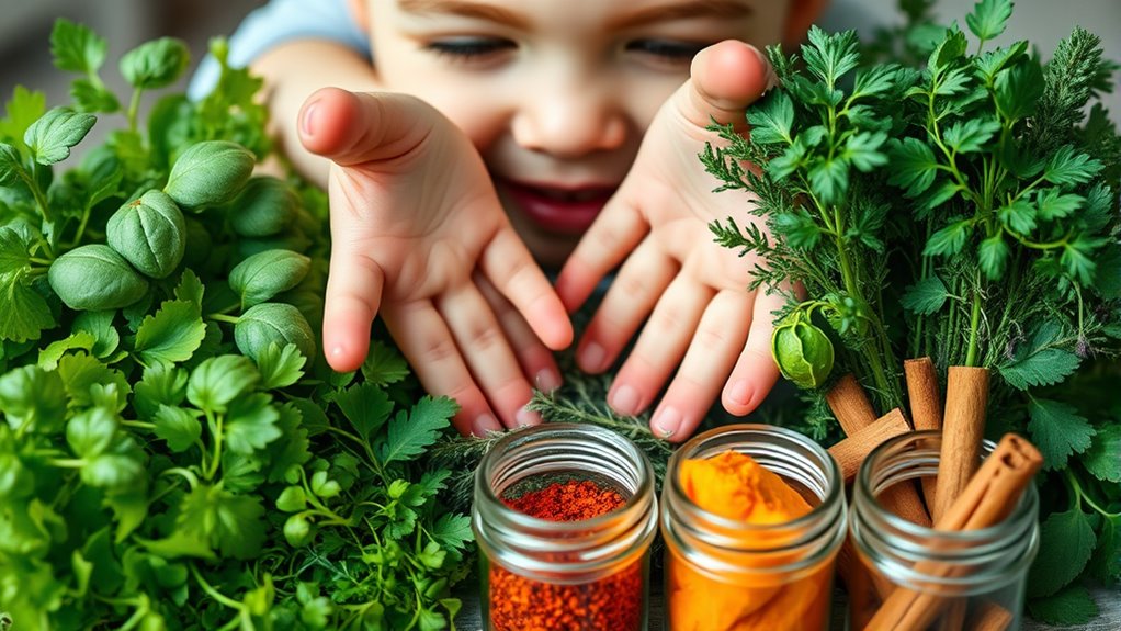 making herbs appealing to children
