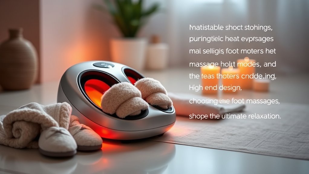 massager features and comfort