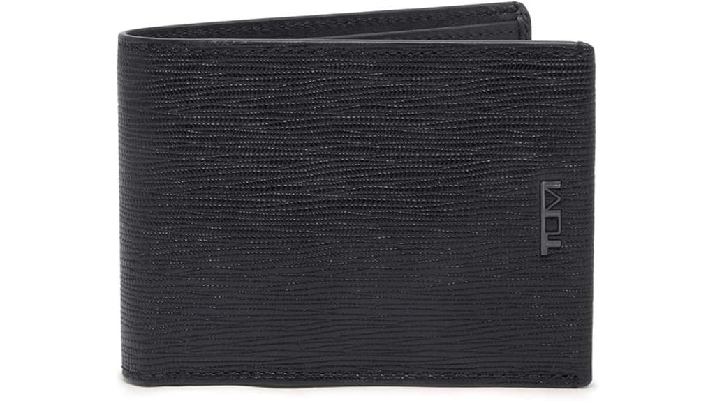 men s double billfold wallet