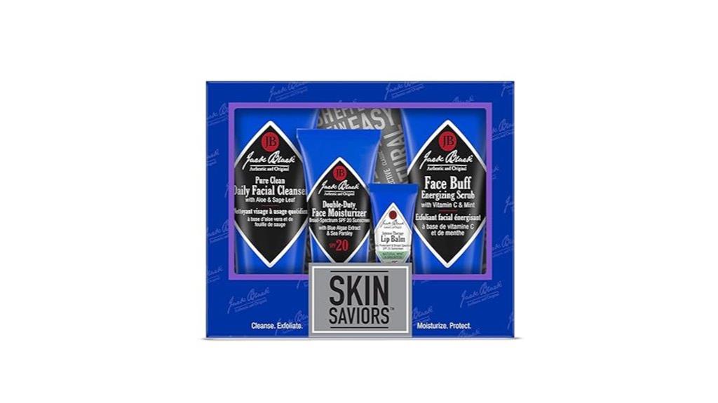 men s jack black skincare set