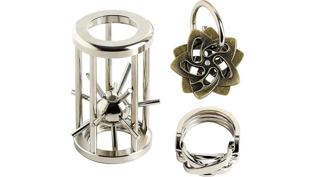 metal brain teasers kit