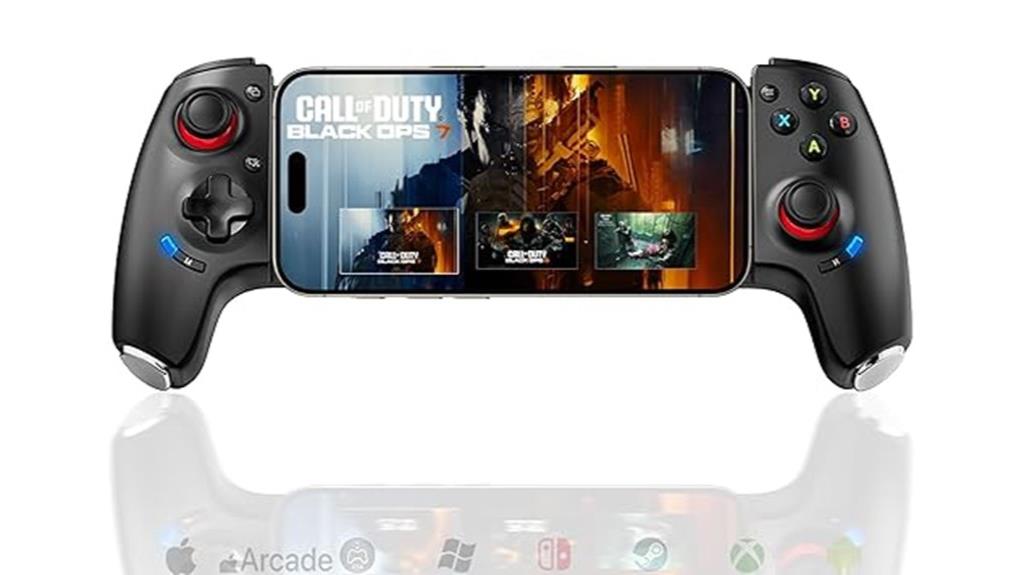 mobile gaming controller compatibility
