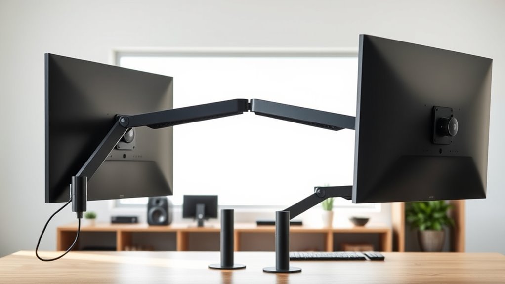 monitor arm selection criteria