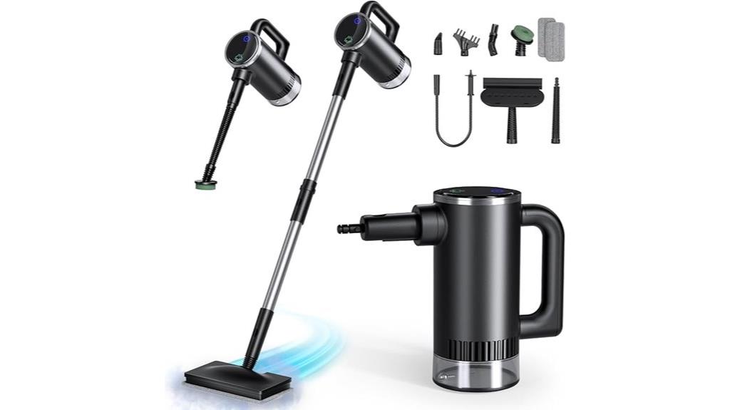 multiple function steam cleaning device