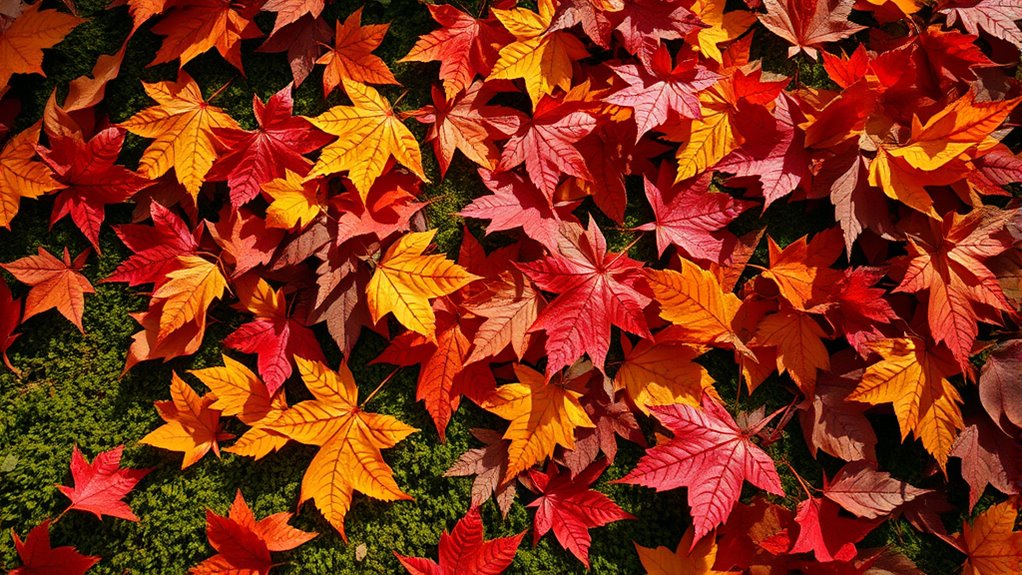 natural art from leaves