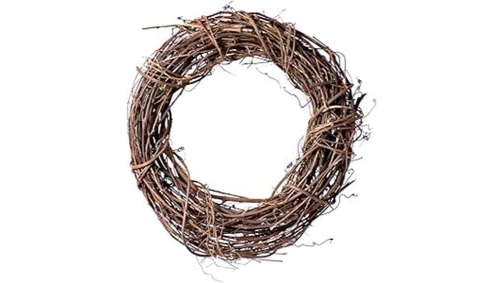natural grapevine wreath