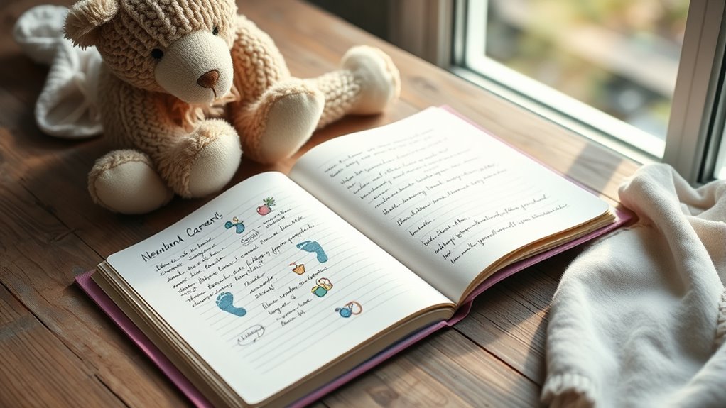 newborn care notebook guide