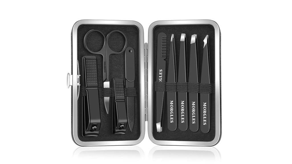 nine piece grooming set
