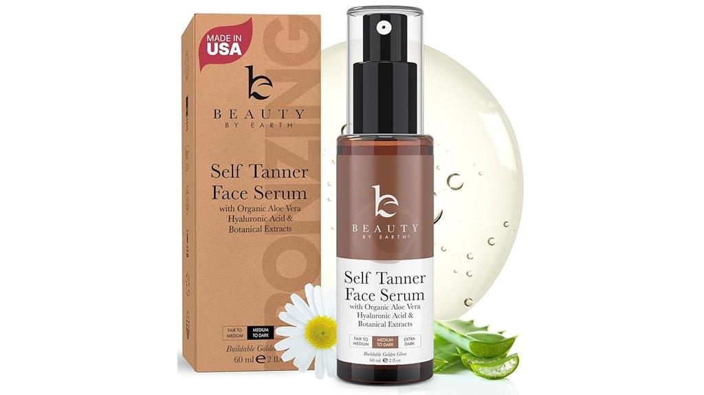 organic tanner serum