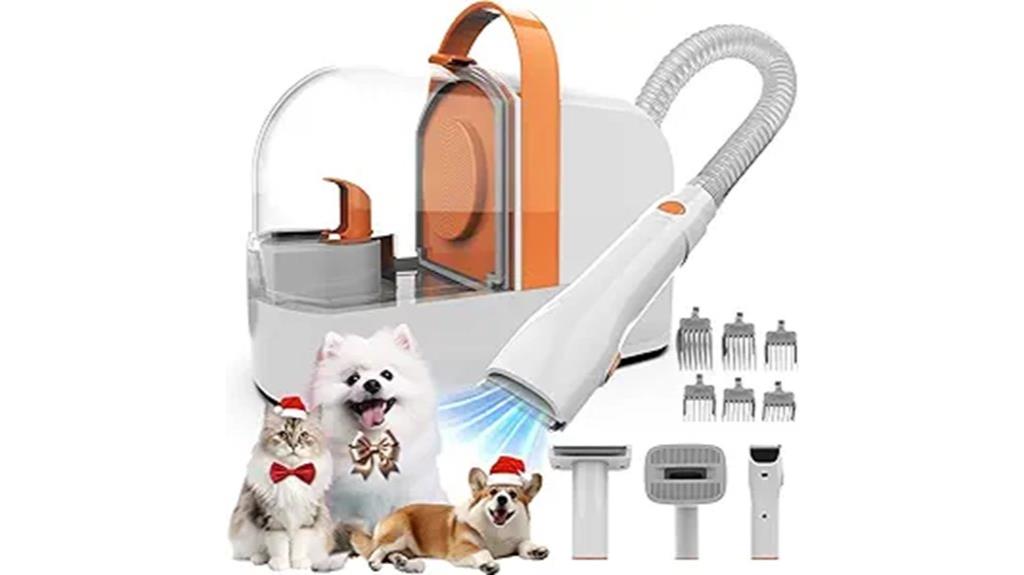 pet grooming vacuum kit