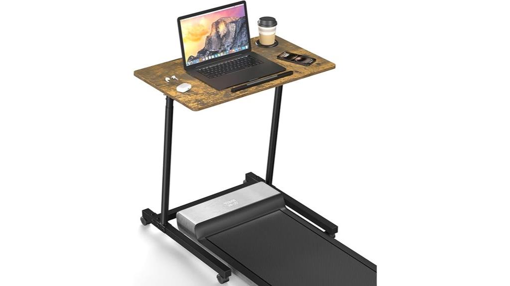 portable adjustable walking desk