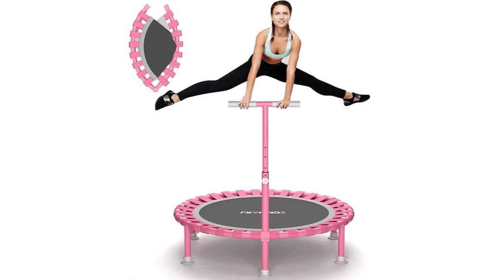 portable indoor fitness trampoline