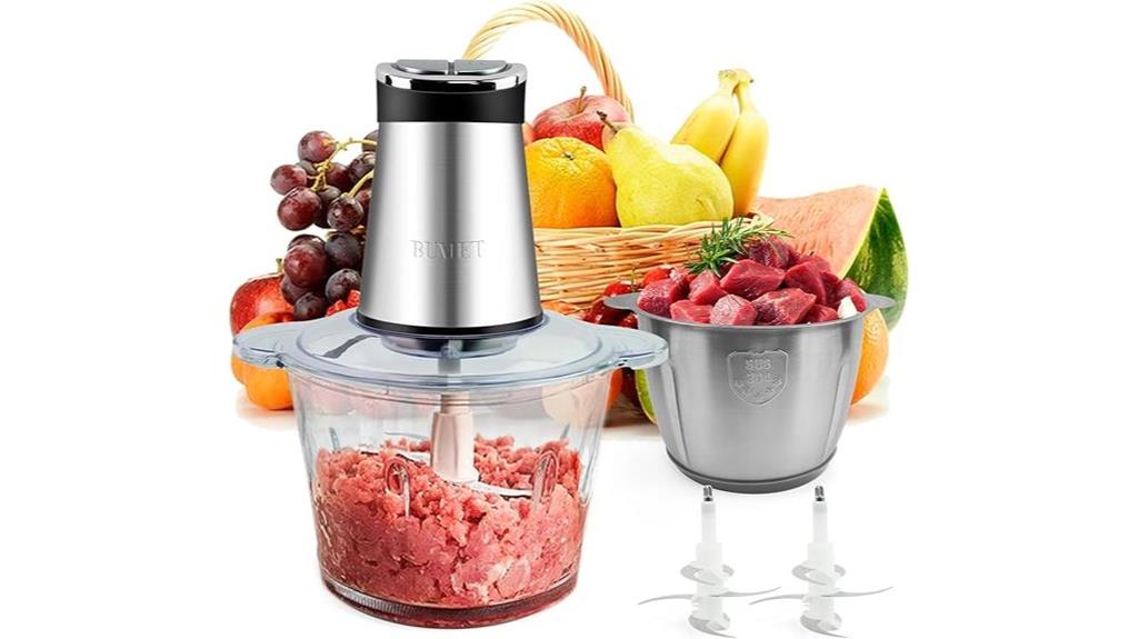 powerful 800w food processor