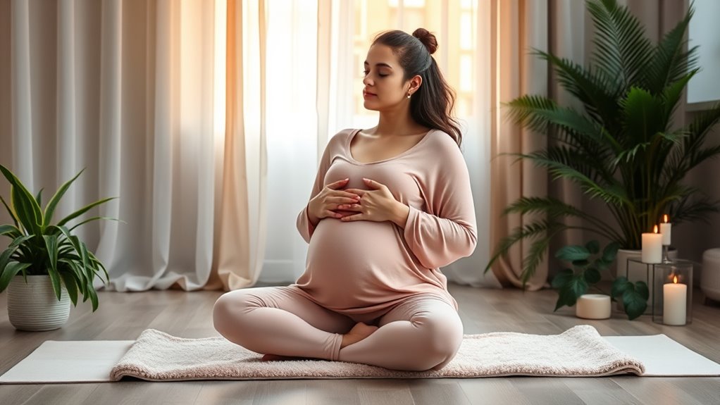 pregnancy breathing strength mindfulness