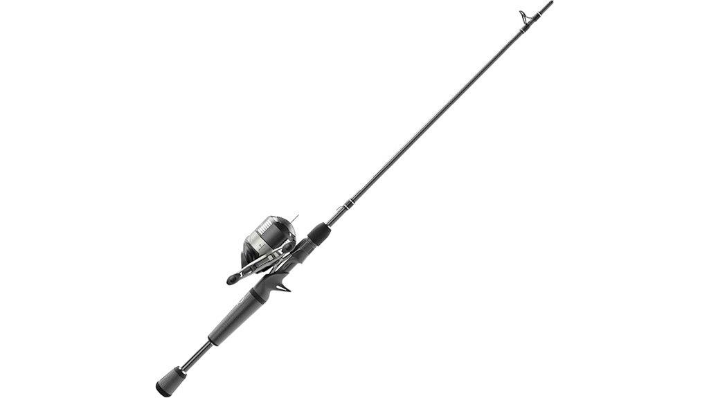 premium spincast reel combo