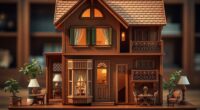 premium wooden dollhouse sets