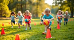 preschoolers development through sports