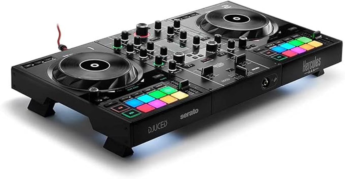 professional dj controller equipment