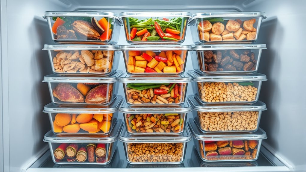 proper freezer meal storage