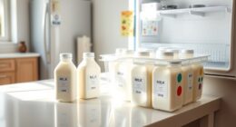 proper milk storage practices