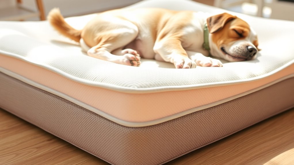 proper orthopedic pet mattress selection