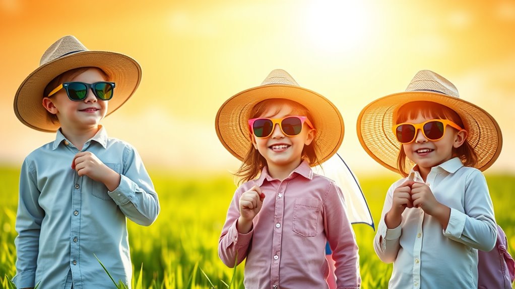 protect skin with sunscreen