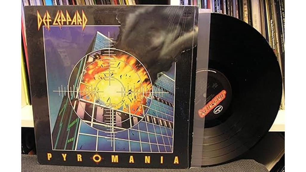 pyromania vinyl record release