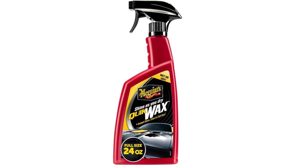 quick spray wax product