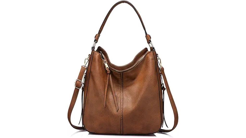 real leather crossbody bag