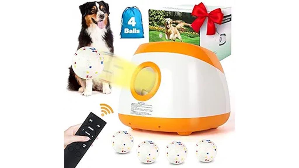 rechargeable remote dog launcher