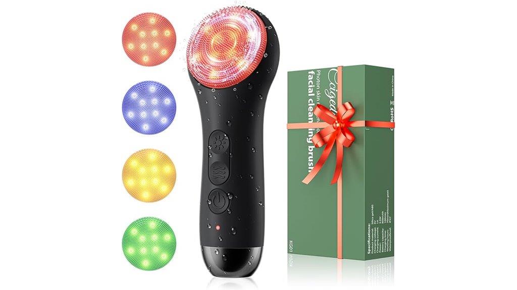 rechargeable waterproof led facial
