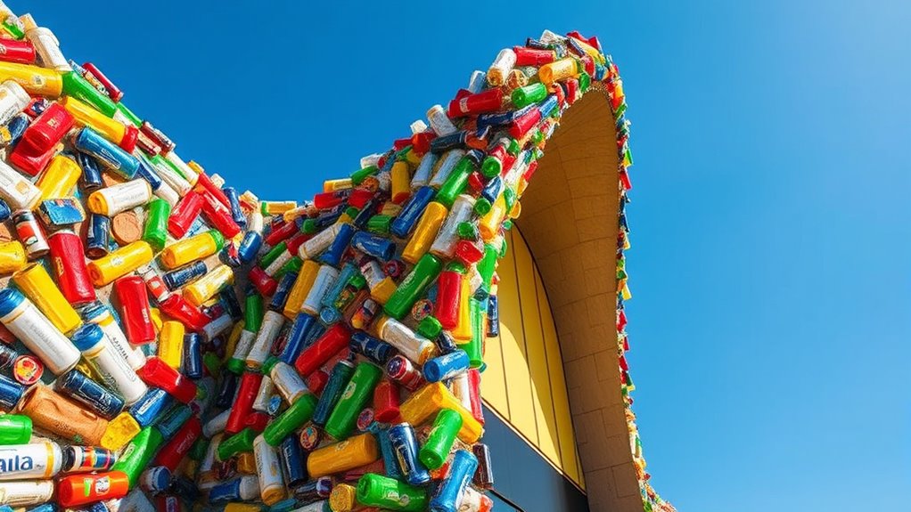 recycling materials enhance sustainable construction