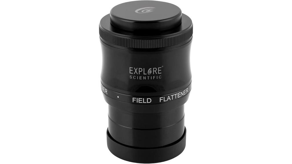 refractor telescope field flattening