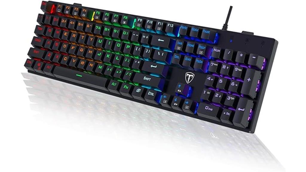 rgb backlit blue switch