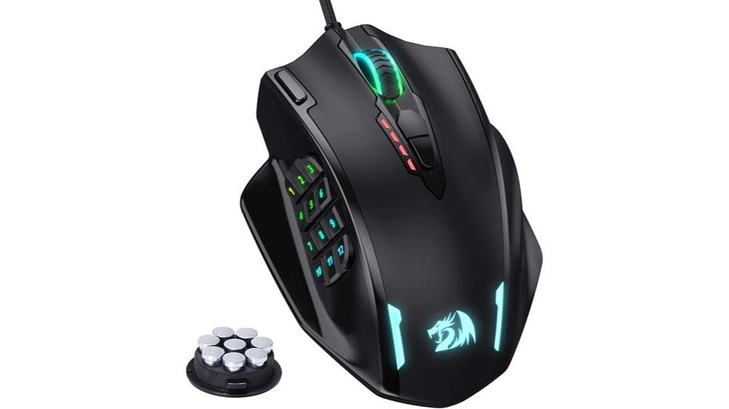 rgb gaming mouse buttons